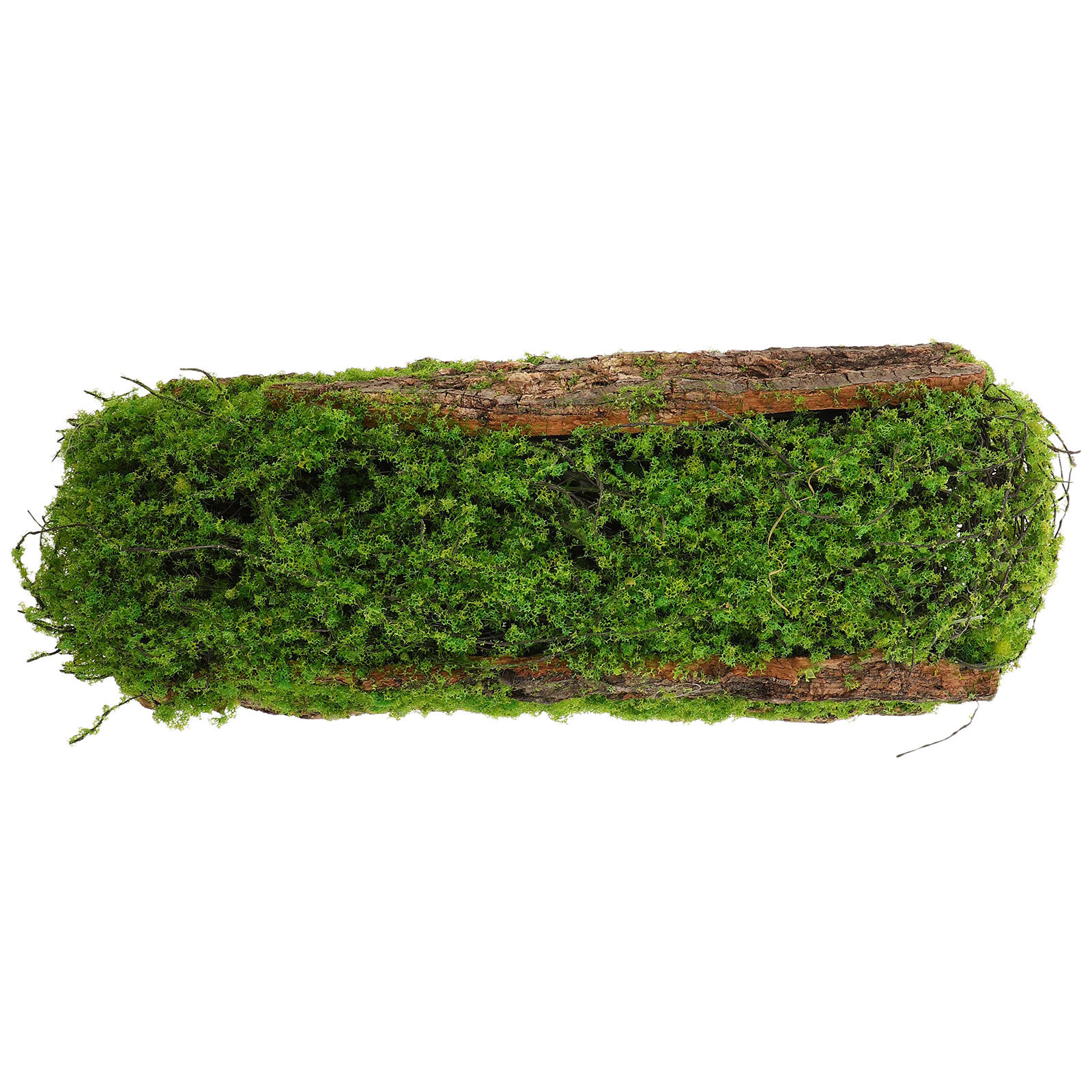 Planted Aquarium With Driftwood - Artificial Moss Driftwood Decor Lifelike Greenery