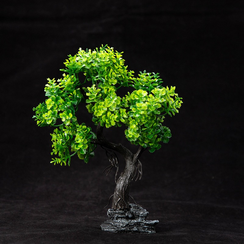 New Simulation Moss Tree Fish  - Planted Aquarium With Sand のレビューと価格