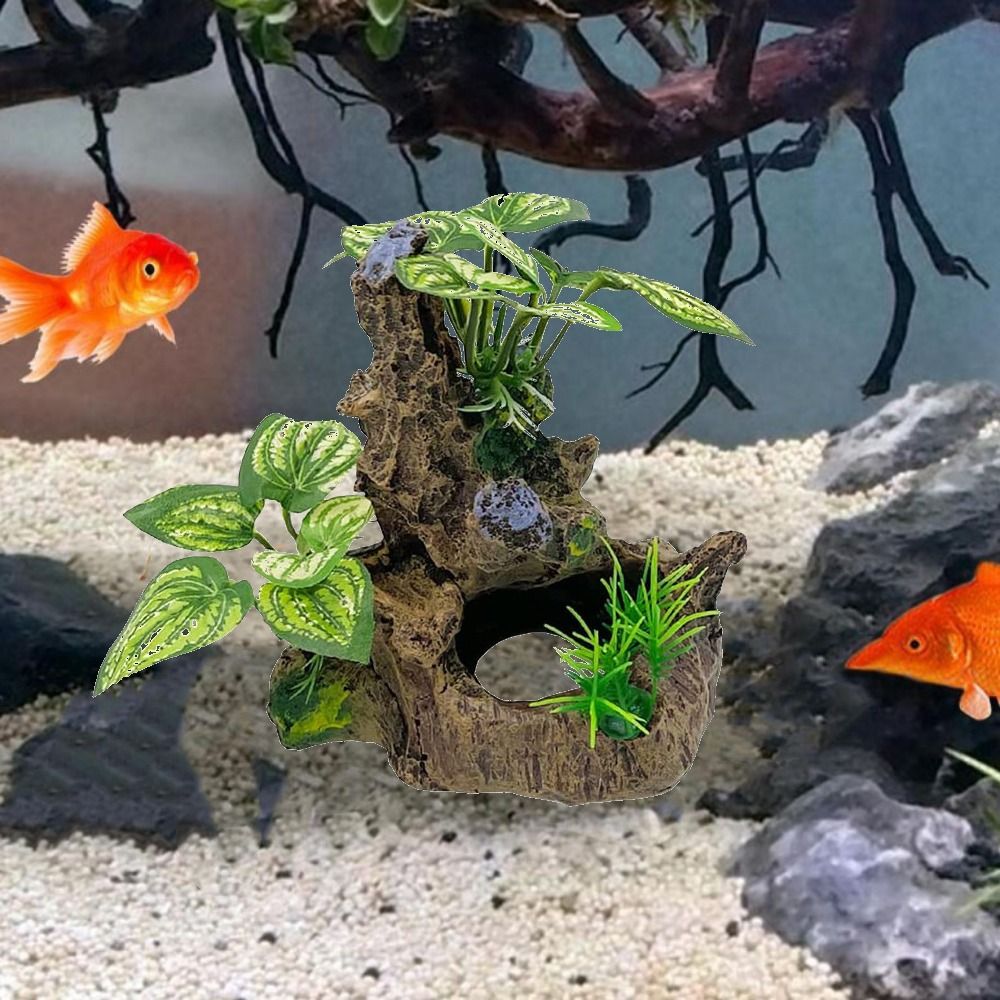 Decorative Artificial Driftwoo - Planted Aquarium With Driftwood のレビューと価格