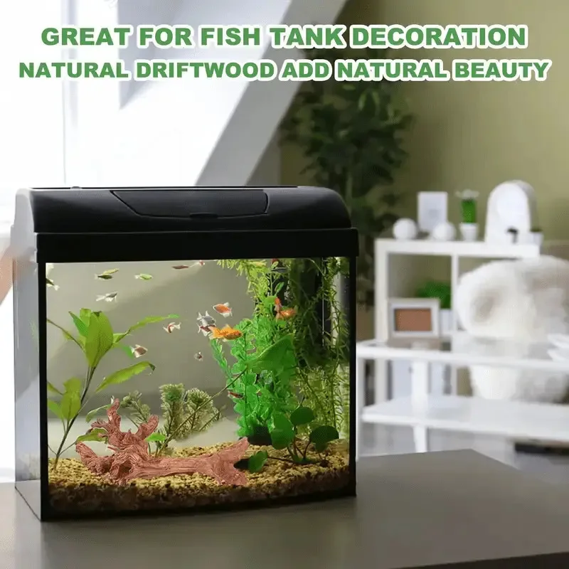 New Natural Small Tree Trunk D - Planted Aquarium With Driftwood のレビューと価格