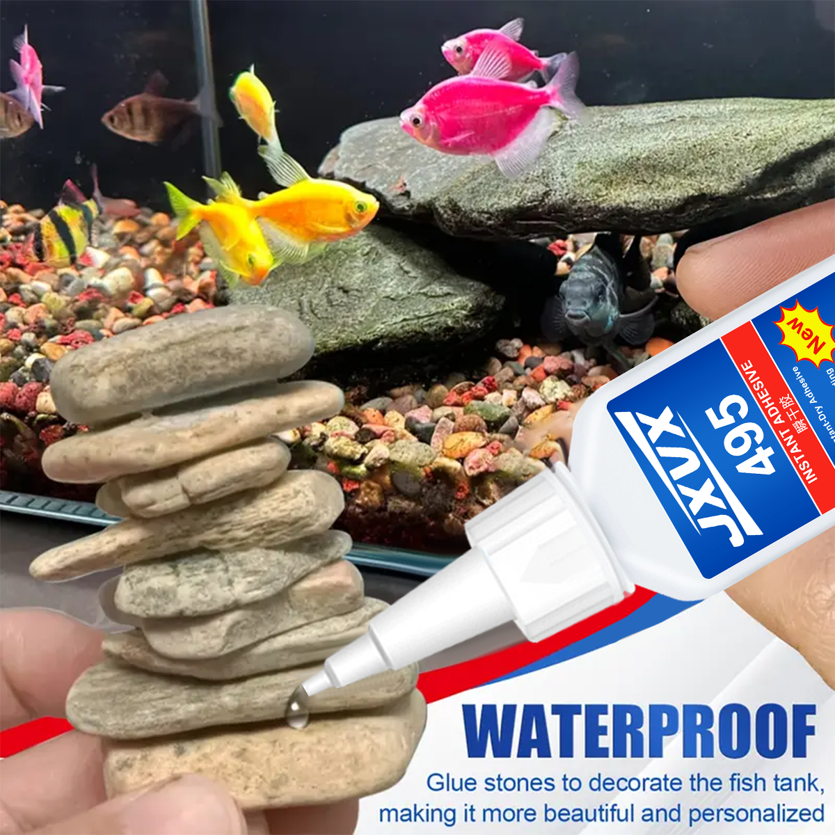 Fish Tank Multi-Purpose Thick  - Planted Aquarium With Driftwood のレビューと価格