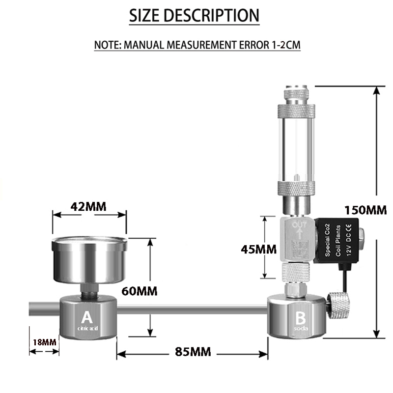 Aquarium DIY CO2 generator sys - Planted Aquarium Co2 Kit のレビューと価格
