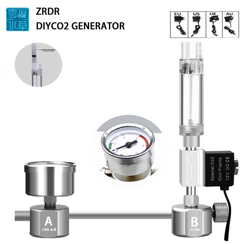 Aquarium DIY CO2 Reactor Gener - Planted Aquarium Co2 Kit のレビューと価格