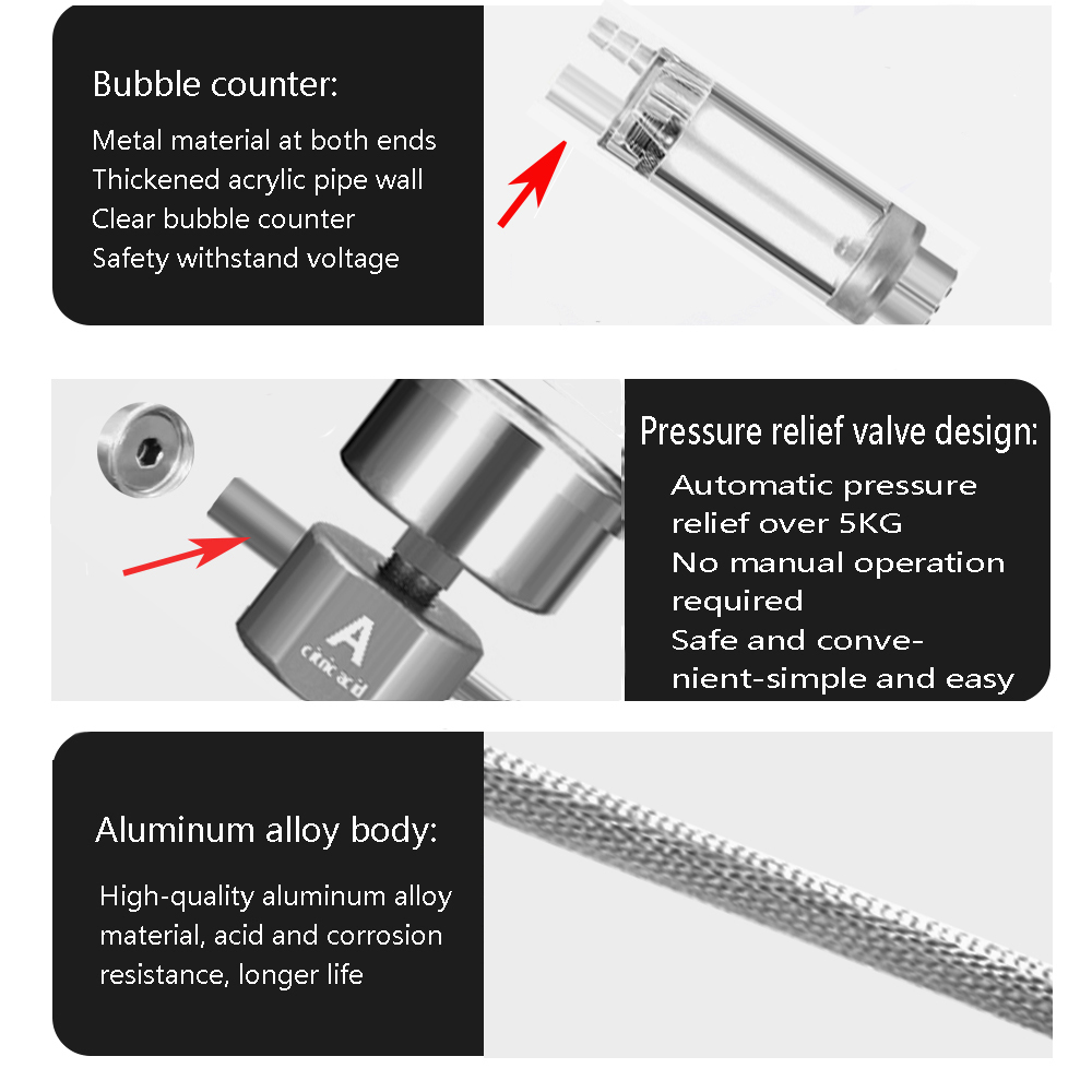 Aquarium DIY CO2 Reactor Gener - Planted Aquarium Co2 Kit のレビューと価格