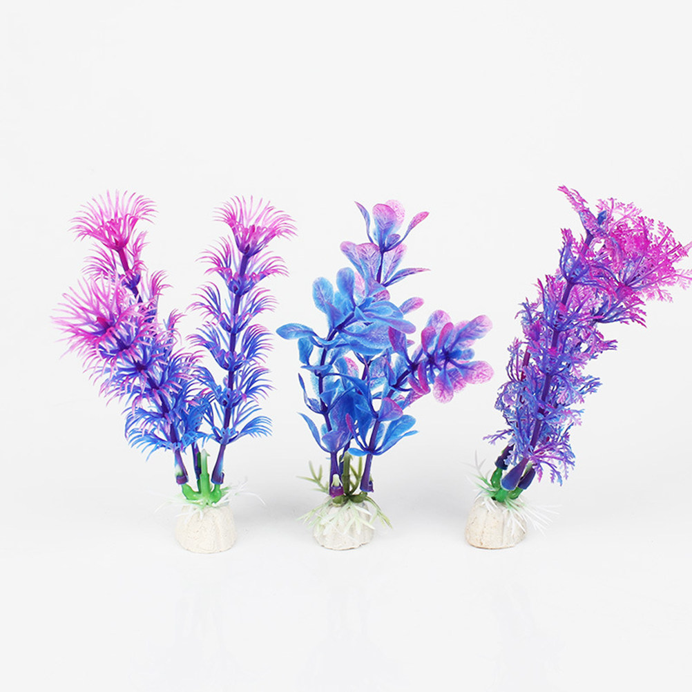 16Pcs Aquarium Artificial Wate - Planted Aquarium Yellow Water のレビューと価格