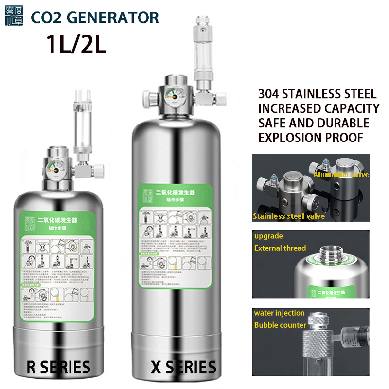 ZRDR Aquarium CO2 Generator Sy - Planted Aquarium Co2 Kit のレビューと価格