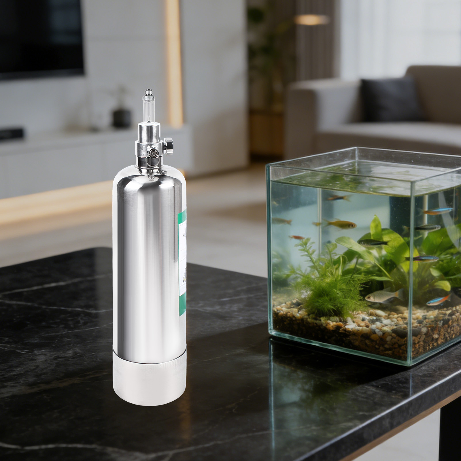2L/0.53Gal CO2 Generator Mecha - Planted Aquarium Co2 Kit のレビューと価格
