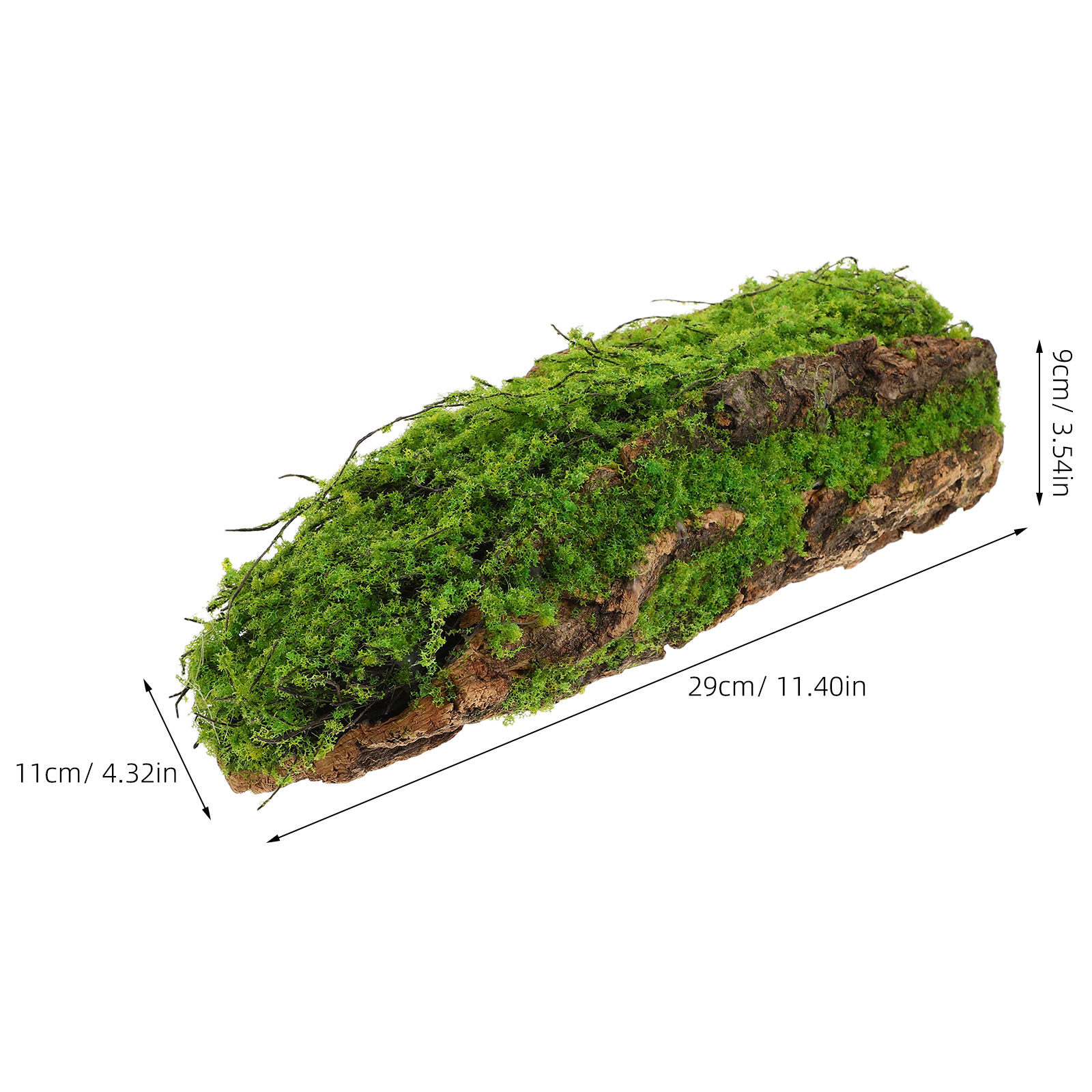 Artificial Moss Driftwood Deco - Planted Aquarium With Driftwood のレビューと価格