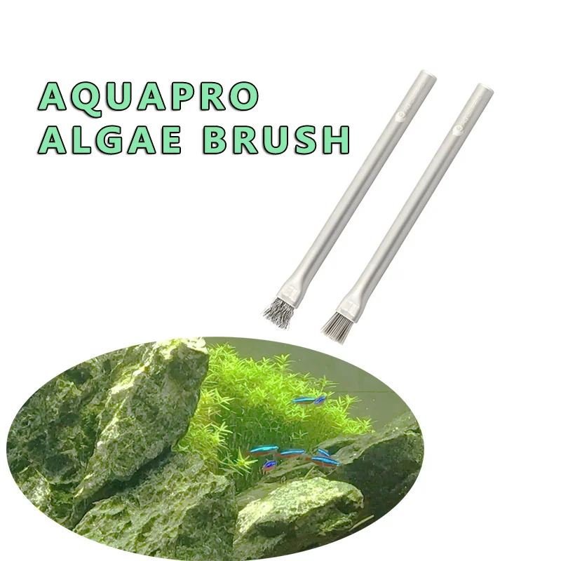 Aquapro Algae Brush Cleaning B - Planted Aquarium Algae Remover のレビューと価格