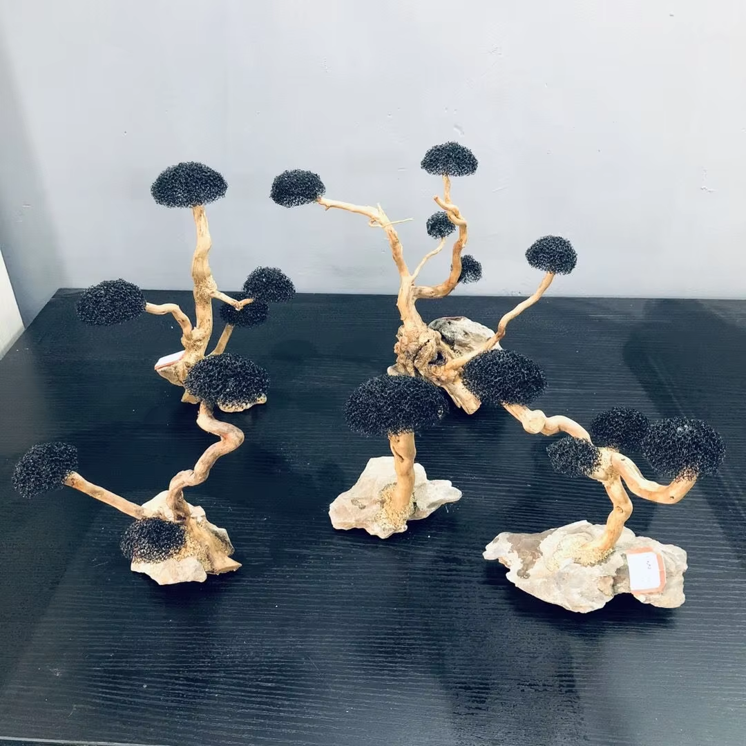 Fish Tank Plant Moss Tree Deco - Planted Aquarium With Driftwood のレビューと価格