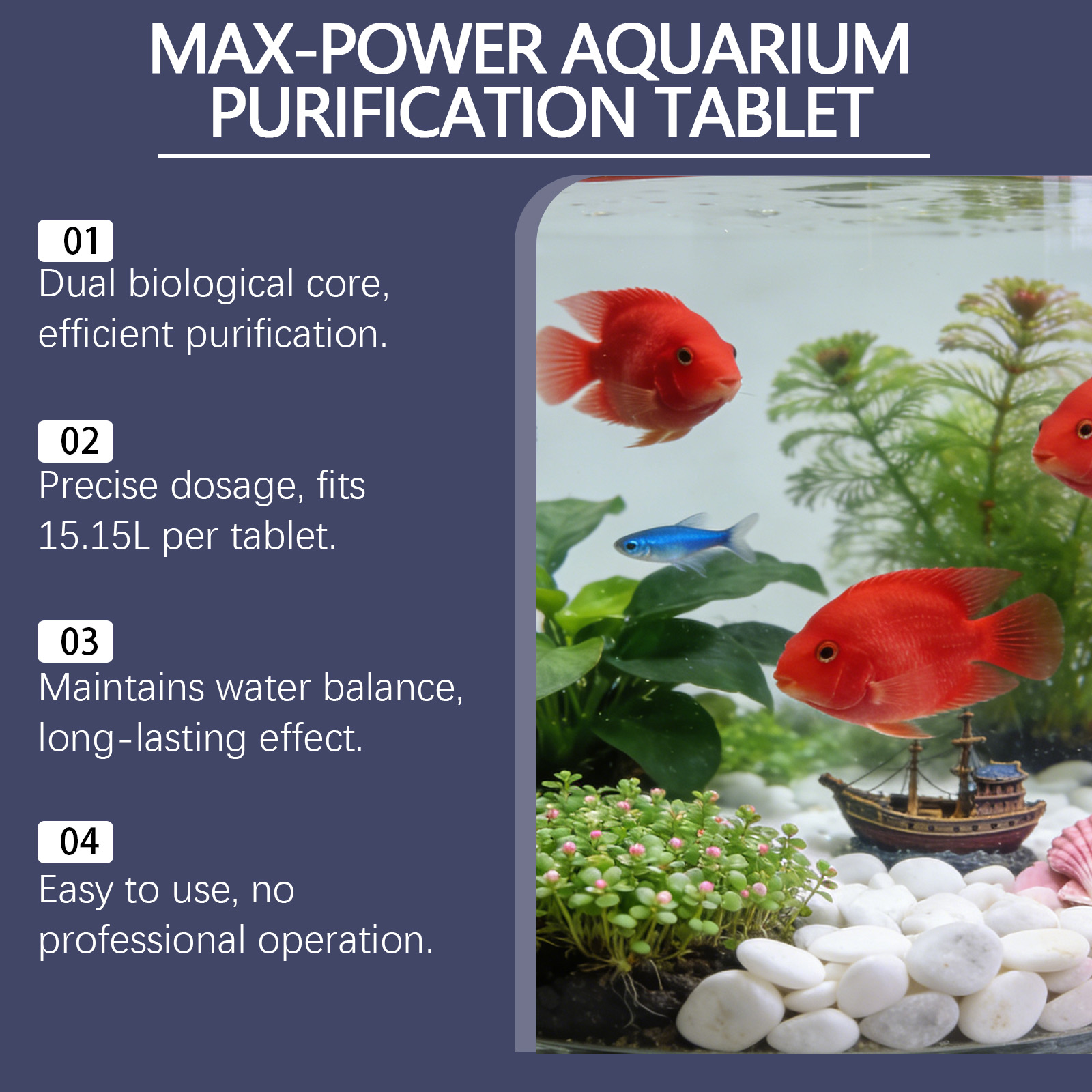 Algae Remover Tablets for Aqua - Planted Aquarium Algae Remover のレビューと価格