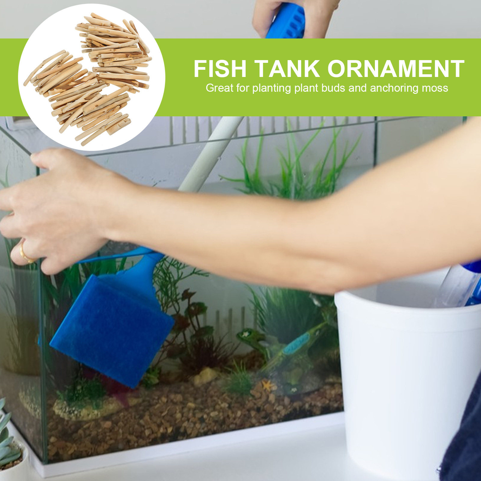 1Set Driftwood Decoration for  - Planted Aquarium With Driftwood のレビューと価格