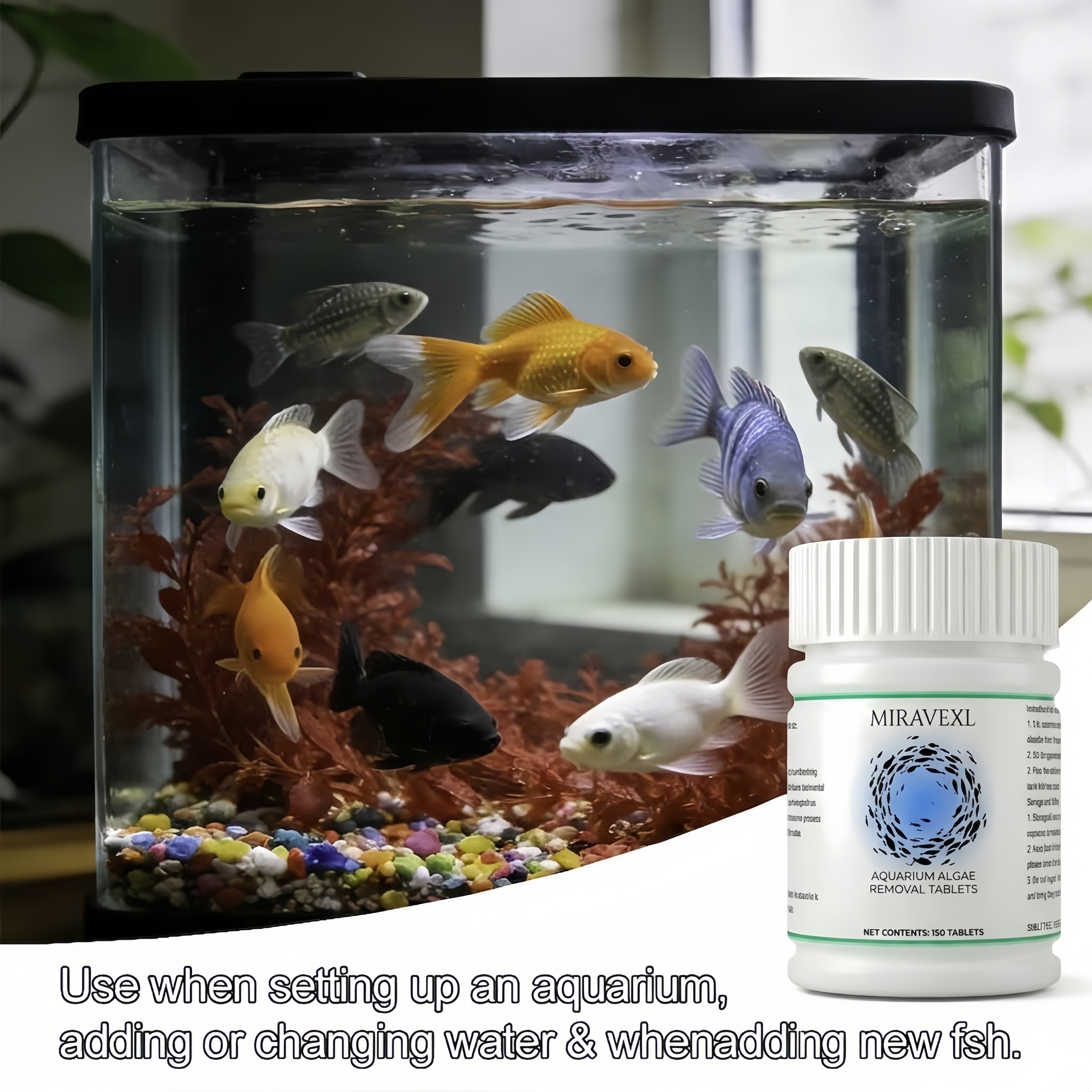 150 Ct Aquarium Algae Removal  - Planted Aquarium Algae Remover のレビューと価格