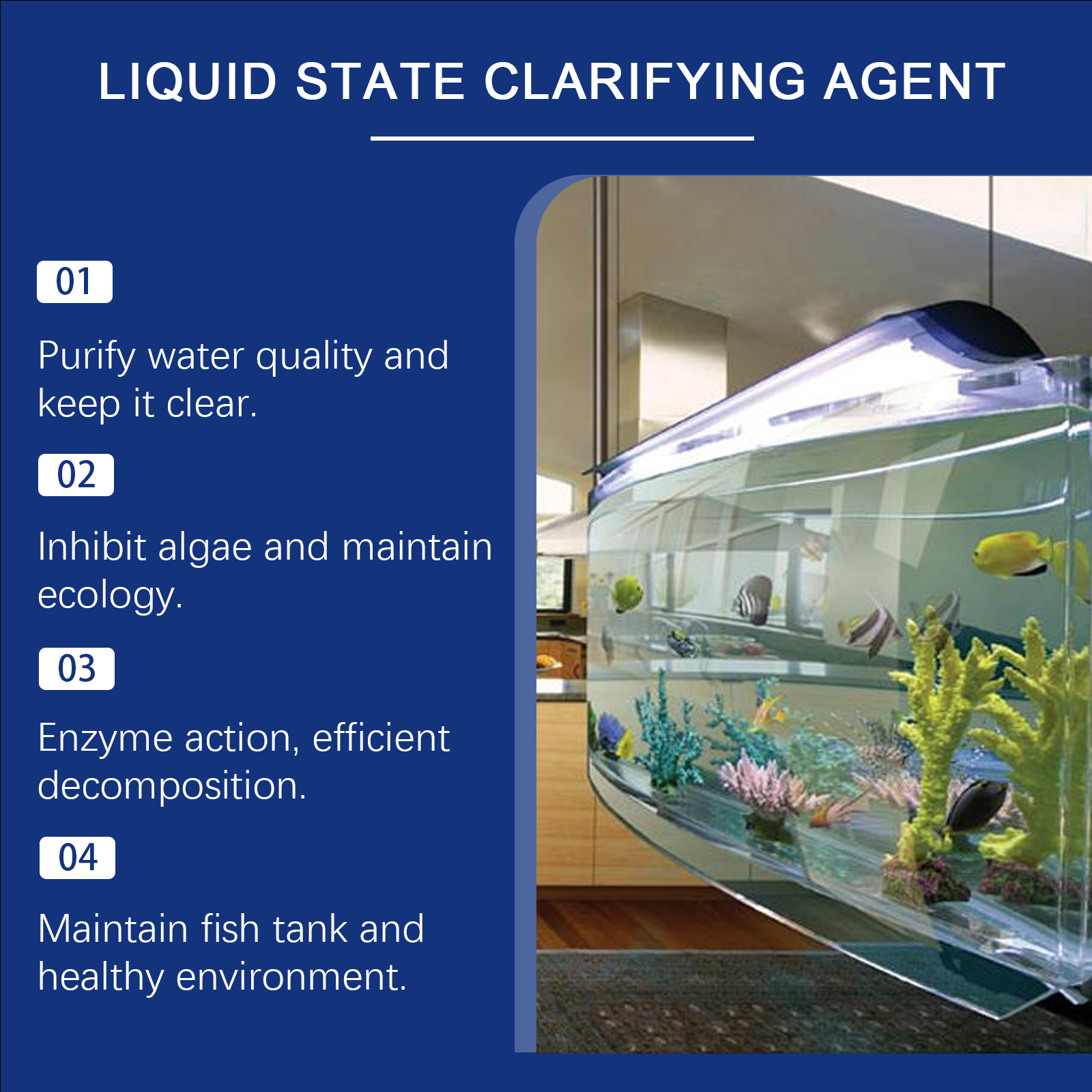 Aquarium Water Clarifier Agent - Planted Aquarium Yellow Water のレビューと価格